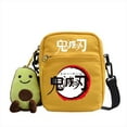 thumbnail image 1 of Demon Slayer Shoulder Bag Cross Body Bag - Adjustable Strap Small Travel Bag, 1 of 4