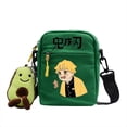 thumbnail image 1 of Demon Slayer Shoulder Bag Cross Body Bag - Adjustable Strap Small Travel Bag, 1 of 4