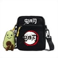 thumbnail image 1 of Demon Slayer Shoulder Bag Cross Body Bag - Adjustable Strap Small Travel Bag, 1 of 4