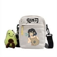 thumbnail image 1 of Demon Slayer Shoulder Bag Cross Body Bag - Adjustable Strap Small Travel Bag, 1 of 4