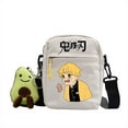 thumbnail image 1 of Demon Slayer Shoulder Bag Cross Body Bag - Adjustable Strap Small Travel Bag, 1 of 4