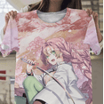 thumbnail image 1 of Demon Slayer Summer T Shirts Comfort Print Kamado Nezuko Tee Christma Gift, 1 of 7