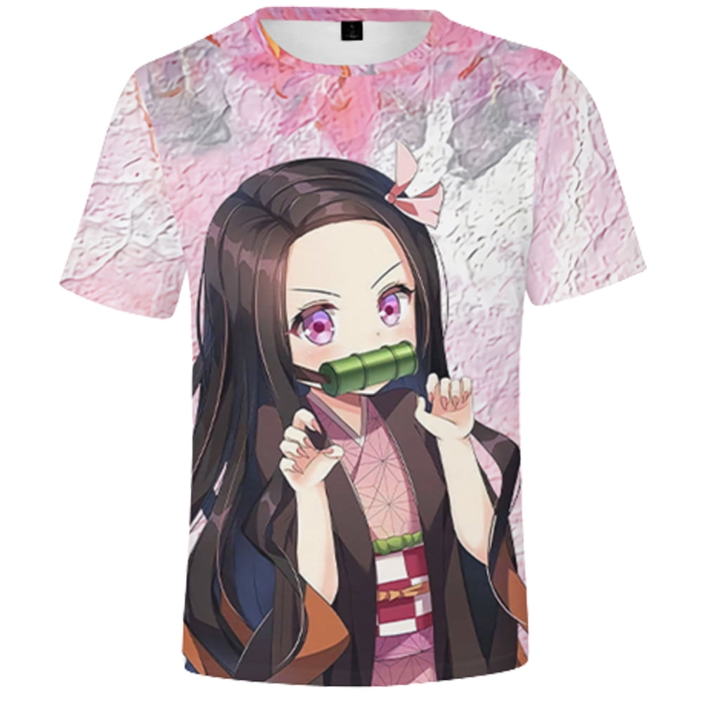 Hot Sell 3D Demon Slayer Funny T Shirt Anime Harajuku Ghost Blade Clothes  Streetwear Harajuku street style women's clothing - AliExpress