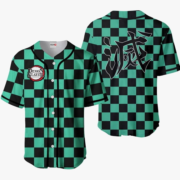 Demon Slayer Tanjiro Baseball Jersey Shirt