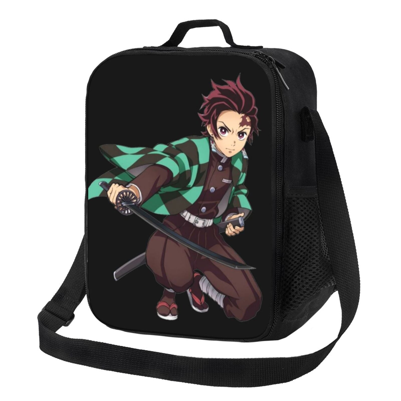 Demon Slayer Tanjiro Kamado Insulated Lunch Bag Portable Reusable