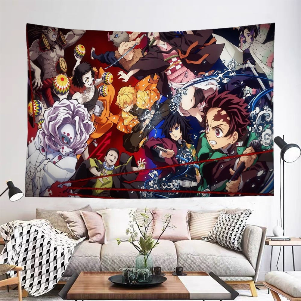 Demon slayer wall tapestry cheap