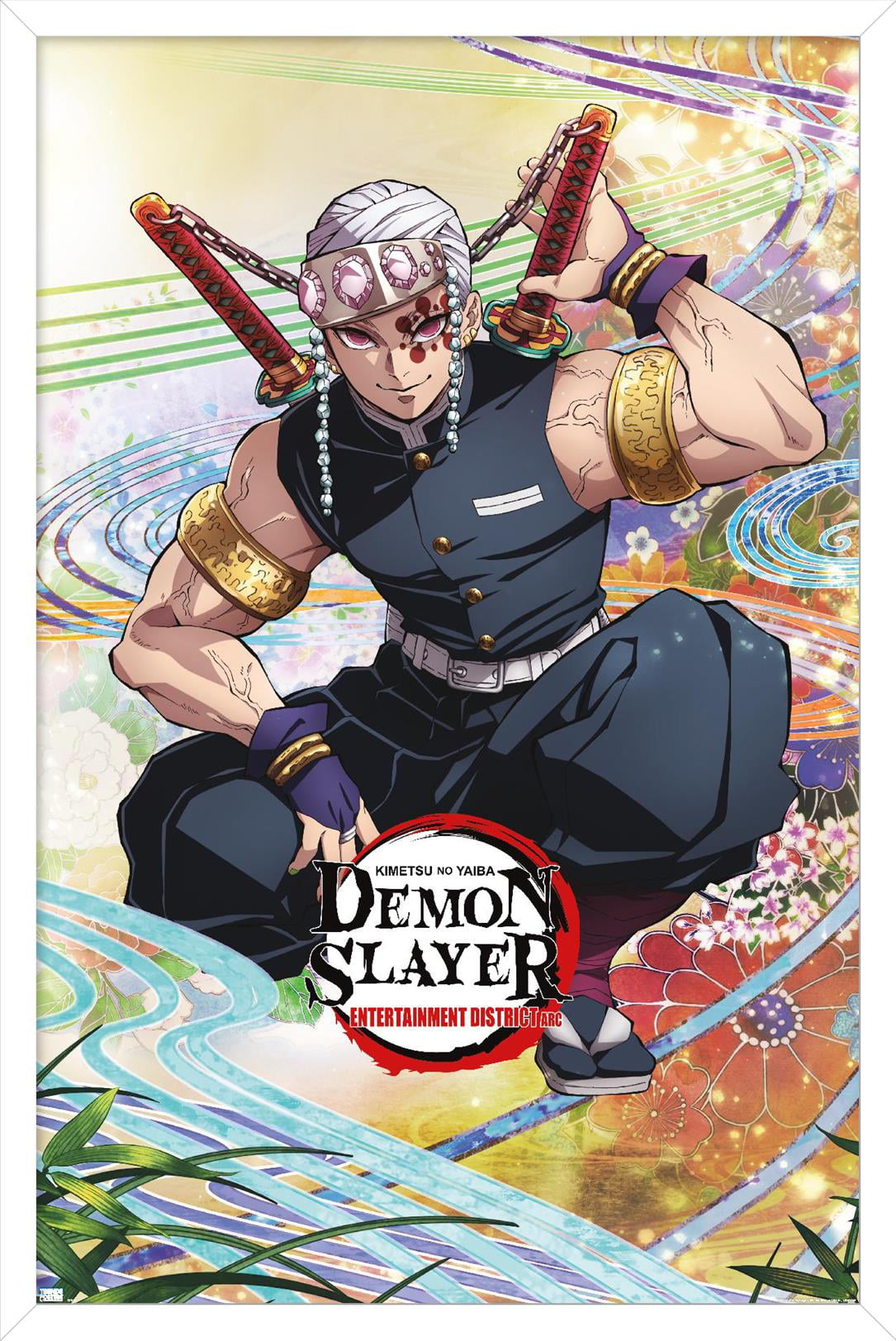 Demon Slayer - Tengen Uzui One Sheet Wall Poster, 14.725 x 22.375