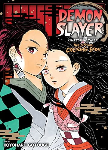 Pre-Owned Demon Slayer: The Official Coloring Book (Demon Slayer: Kimetsu no Yaiba: The Official Coloring Book) Paperback