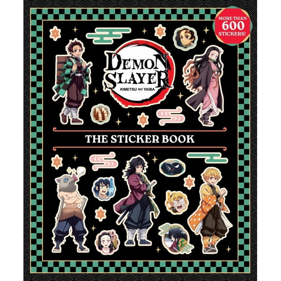 Demon Slayer: Kimetsu No Yaiba: the Sticker Book: More Than 600 Stickers! (Paperback)