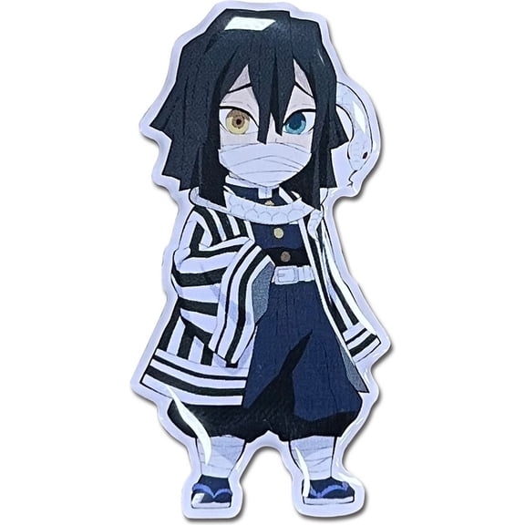 Demon Slayer Tv2 - Obanai Iguro Chibi Metal Pin
