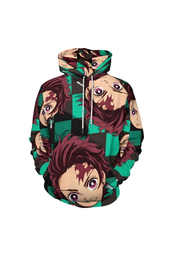 Demon Slayer Unisex Sweatshirts Loose Pullover Sweater Hooded Hoodie 3D Printing Jacket Winter Fall Clothes 6XL