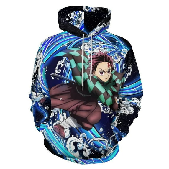 Demon Slayer Unisex Sweatshirts Loose Pullover Sweater Hooded Hoodie 3D Printing Jacket Winter Fall Clothes 6XL