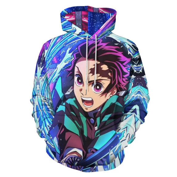 Demon Slayer Unisex Sweatshirts Loose Pullover Sweater Hooded Hoodie 3D Printing Jacket Winter Fall Clothes 6XL
