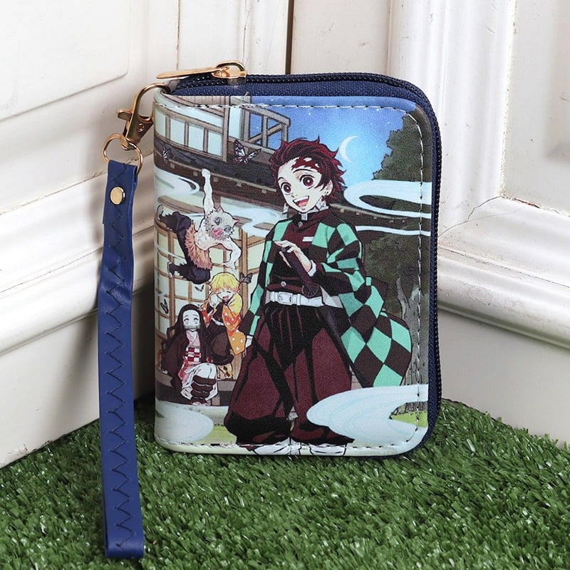 Demon Slayer Wallet,Anime Cosplay Small Purse,for Men Women Handheld ...