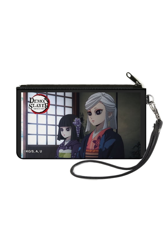 Demon Slayer Wallet, Zip Pouch, Demon Slayer Kiriya and Amane, Canvas