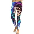 thumbnail image 1 of Demon Slayer Womens Lounge Legging Soft Workout Athletic Running Yoga Pants Yoga Leggings S, 1 of 8