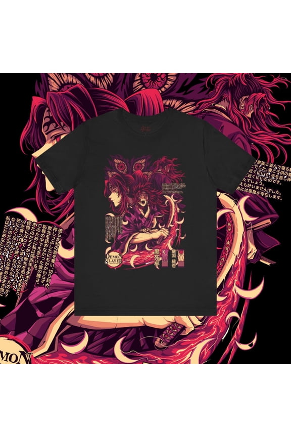 Demon Slayer Yoriichi Tsugikuni T-Shirt | Japanese Anime Graphic Tee