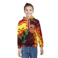 thumbnail image 1 of Demon Slayer Youth Hoodies Boys Girls 3D Printed Sweatshirt Fall Winter Clothes Long Sleeves Pullover Sweater XL, 1 of 6