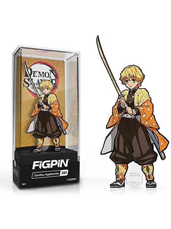 Demon Slayer Zenitsu Agatsuma FiGPiN - 3 in Collectible Pin (381)