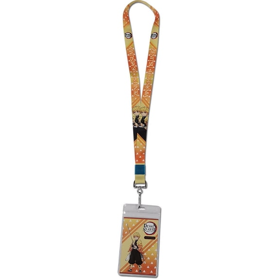 Demon Slayer - Zenitsu Agatsuma Pattern Lanyard