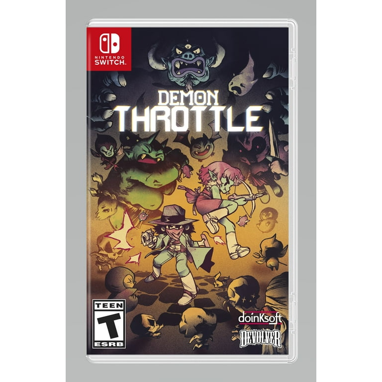 【switch】DEMON THROTTLE パッケージ版 Devolver Digital's Demon Throttle Game for Nintendo Switch