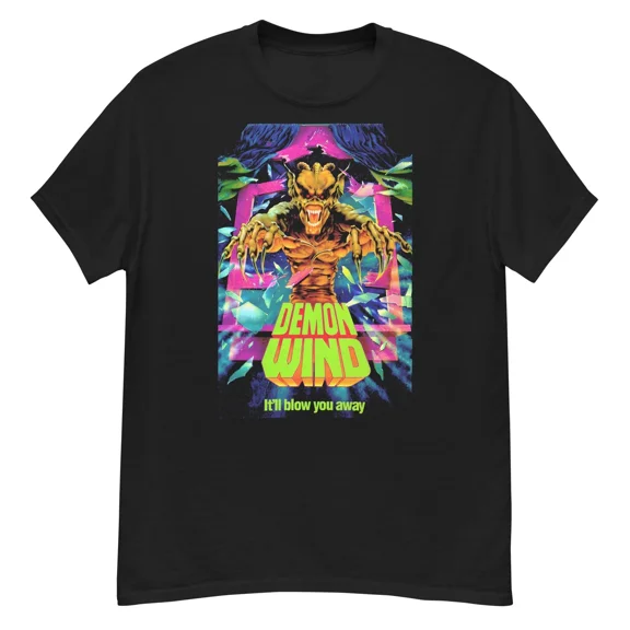 Demon Wind cult horror film fan art t-shirt