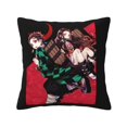 Demon SlayerSoft Comfortable Four seasons Throw Pillow Covers Set