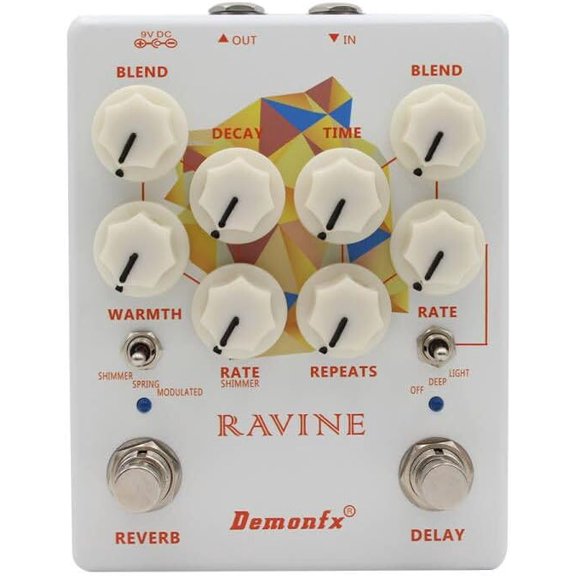 Demonfx RAVINE Reverb Delay Numerous Set Options$$Music