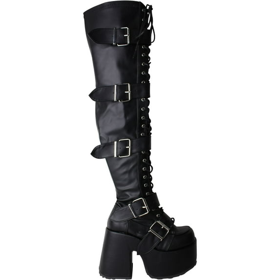 Demonia Camel-305 Black CAM305/BVL Women's Size 9 Medium