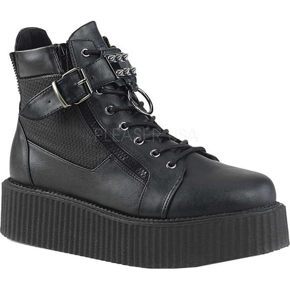 Demonia Creeper 566 Platform Oxford Bootie