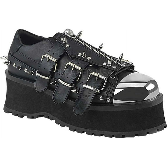Demonia Gravedigger 03 Top Zip Shoe