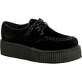 thumbnail image 1 of Demonia V-Creeper-502S 2" Platform Men Punk Goth Basic Suede Veggie Creeper Shoe, 1 of 2