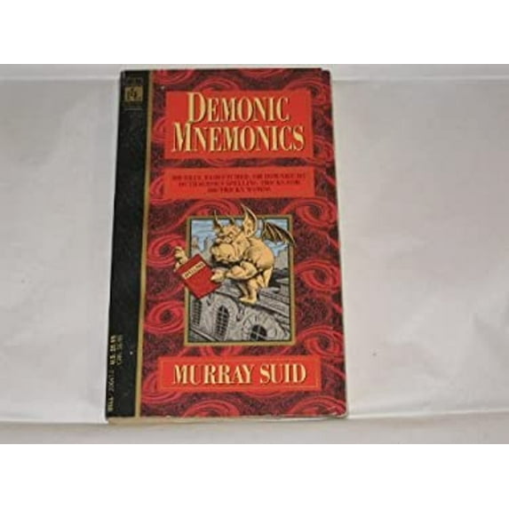 Pre-Owned Demonic Mnemonics: 800 Spelling Tricks for 800 Tricky Words (Unknown) 0440206472 9780440206477