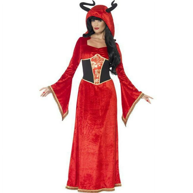 Demonic Queen Costume Red Adult Demonic Queen Costume Red Adult