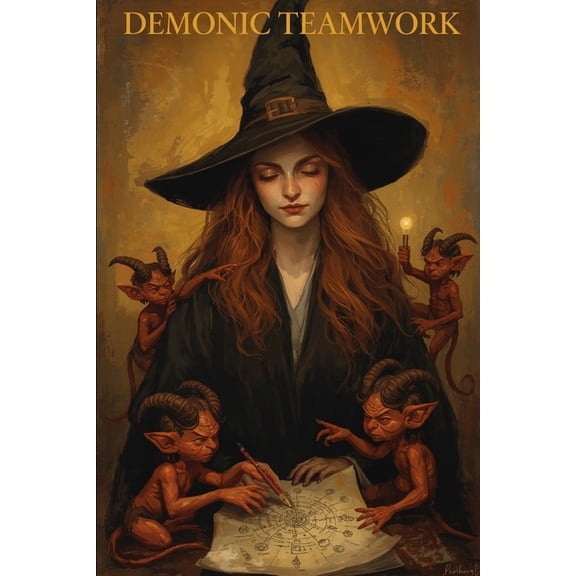 Demonic Teamwork, (Paperback)
