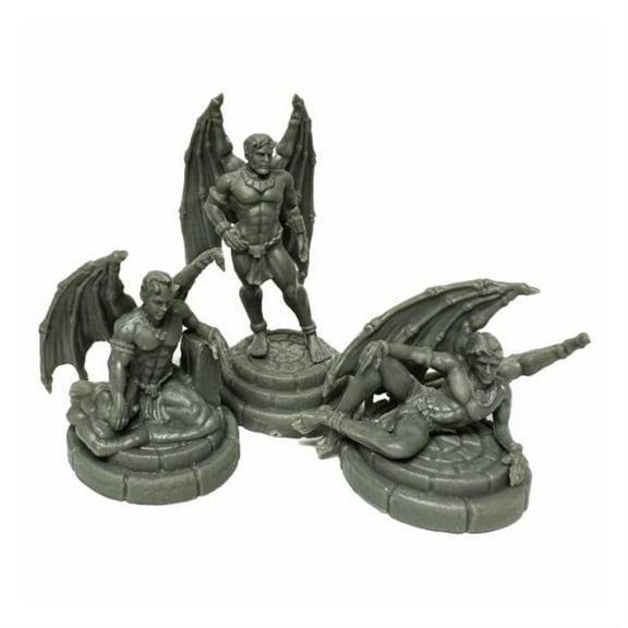 Demonic Temptation Incubi Miniature 25mm Heroic Scale Figure Bones Black Reaper Miniatures