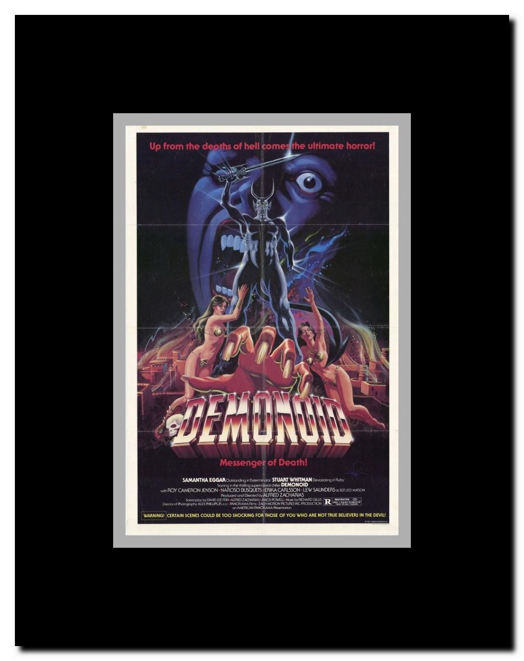 Demonoid Framed Movie Poster
