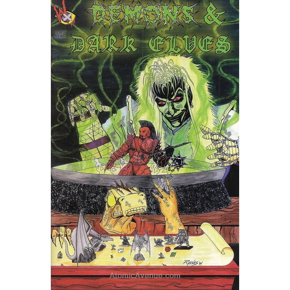 Demons And Dark Elves #3 VF ; Weirdworx Comic Book