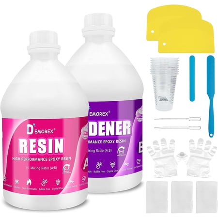 Demorex Bubble-Free High-Performance Epoxy Resin Kit