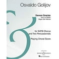 thumbnail image 1 of Demos Gracias: SATB Chorus and Two Percussion Playing Score Archive Edition, 1 of 1