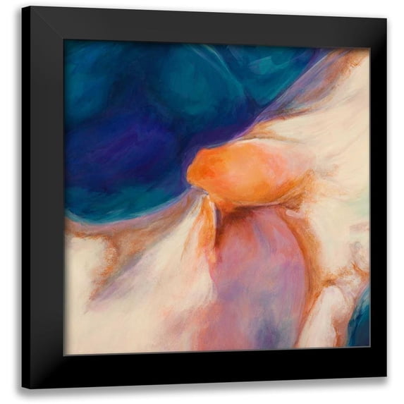 Demos, Jean-Luc 15x15 Black Modern Framed Museum Art Print Titled - Shangri-La II