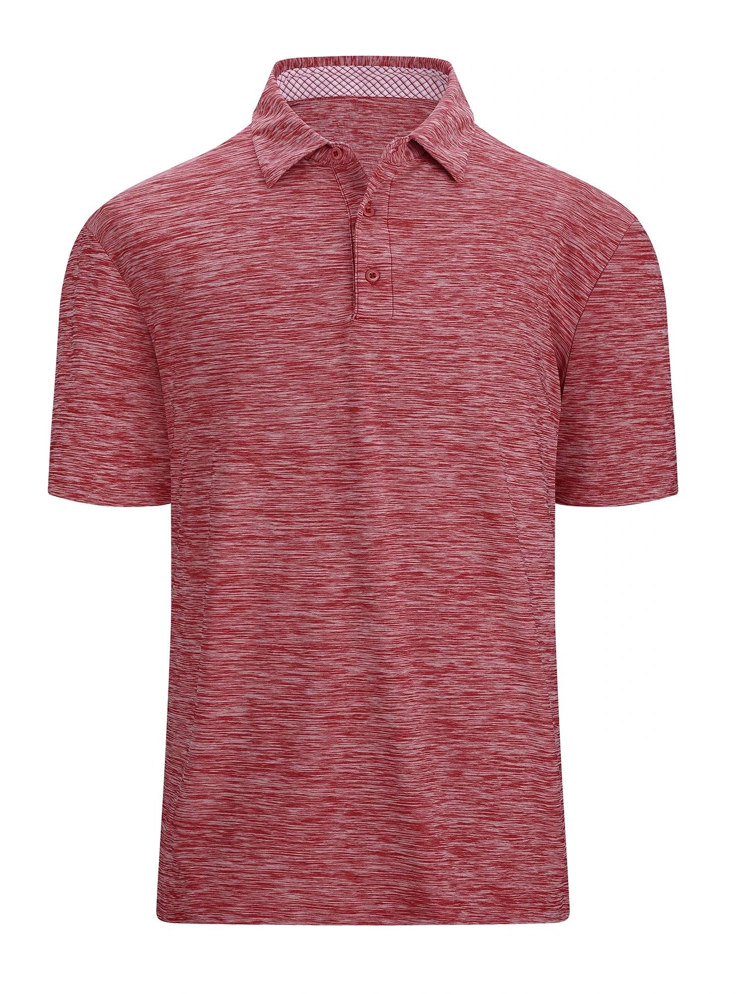 Red Tiny Polka Dot Men's Golf Shirts