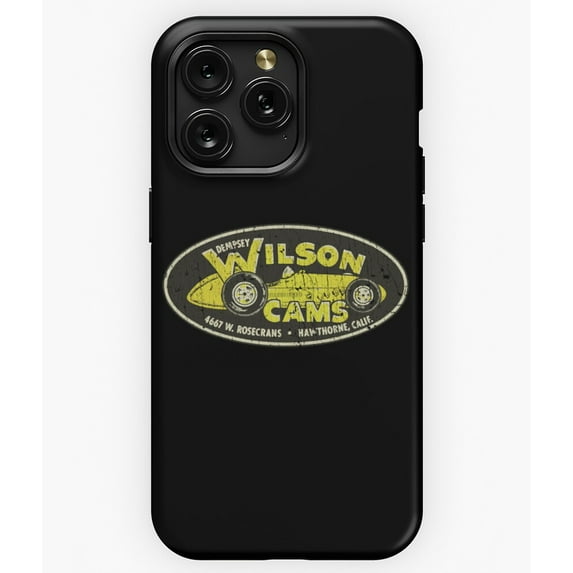 Dempsey Wilson Racing Cams 1963 Vintage Hot Rod A1143&nbsp;Phone Case for iPhone 11 to 17 Pro Max
