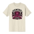 thumbnail image 1 of Demure University Adult Natural Crew Neck Short Sleeve Tee-XL, 1 of 5