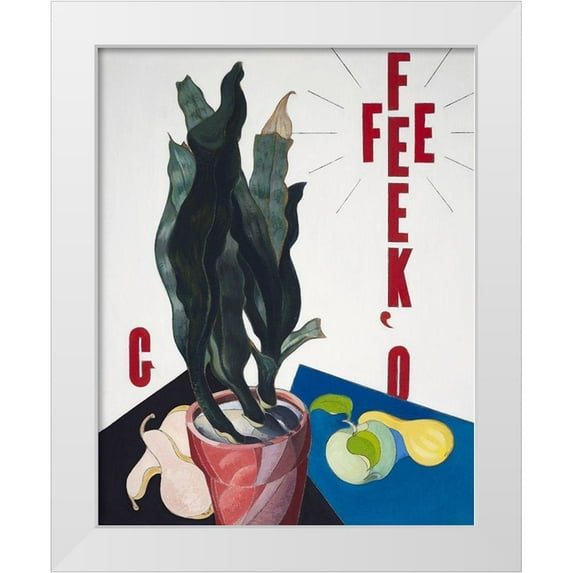 Demuth, Charles 15x18 White Modern Wood Framed Museum Art Print Titled - OKeeffe