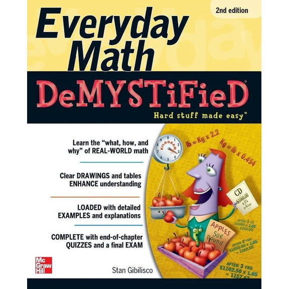 Everyday Math Demystified, (Paperback)