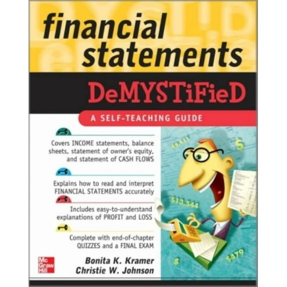 Demystified Financial Statements Demystified: A Self-Teaching Guide: A Self-Teaching Guide, (Paperback)