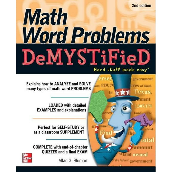 Math Word Problems Demystified, (Paperback)