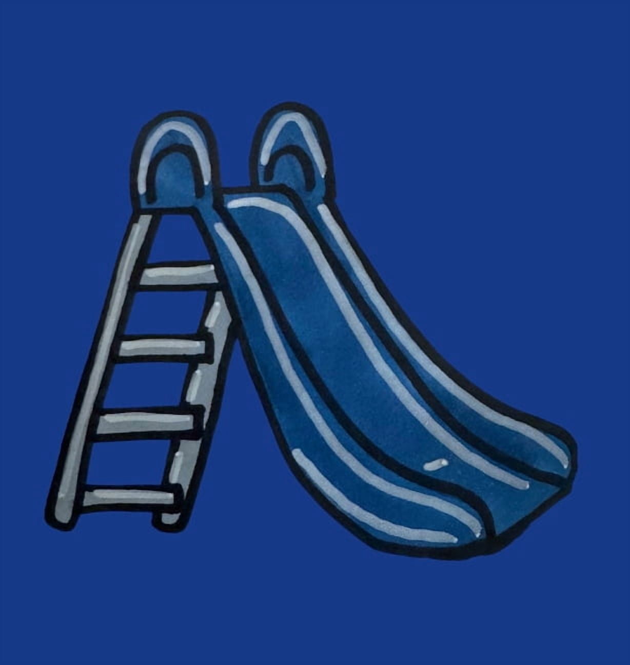 Färgböckerna - Lekfulla Den Blåa Boken - Rutschkanan, Book 10, (Hardcover)