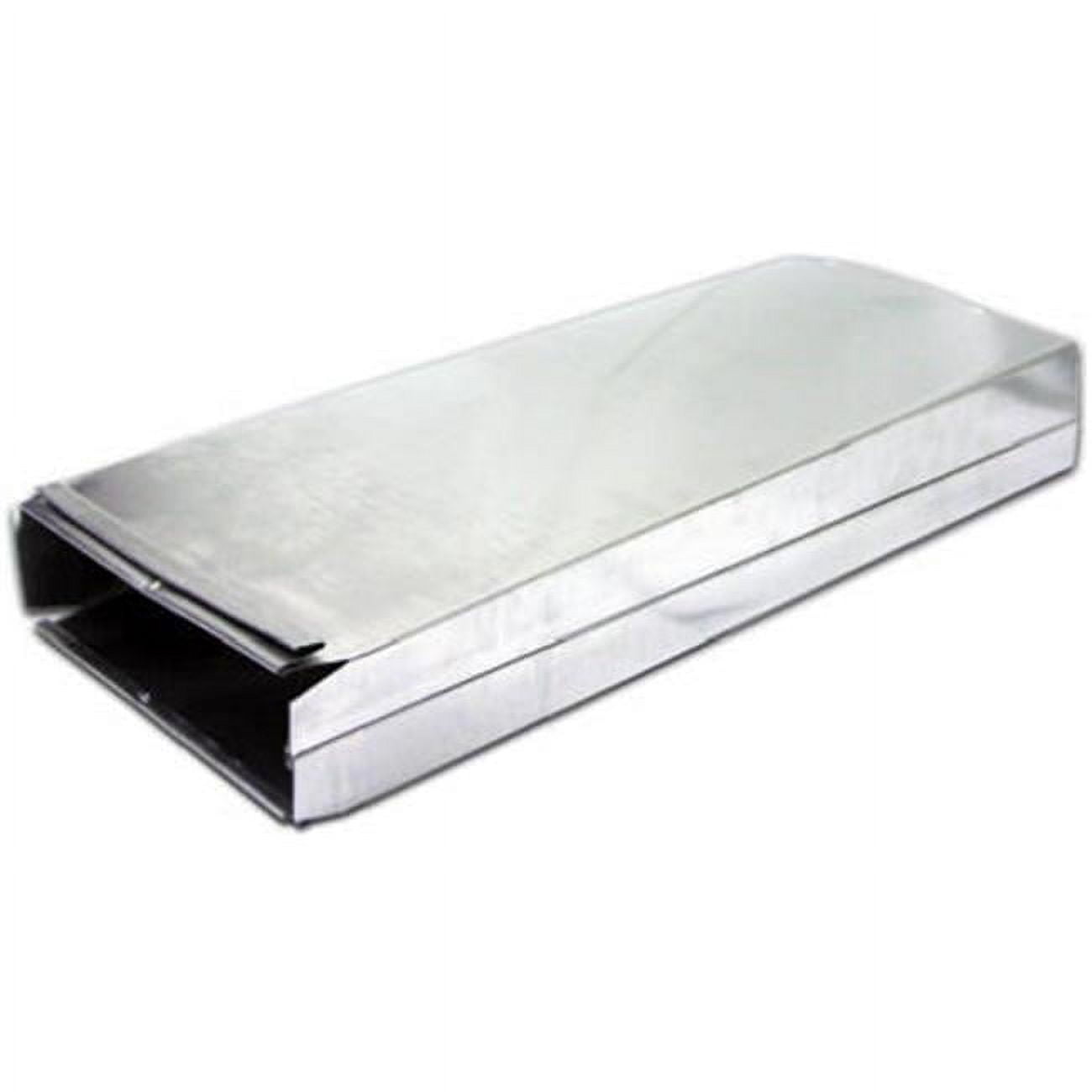 Den Designs Galvanized 9.00 x 4.00 Inches, 24.20 Inches L Hood Venting Duct, 5 Pack